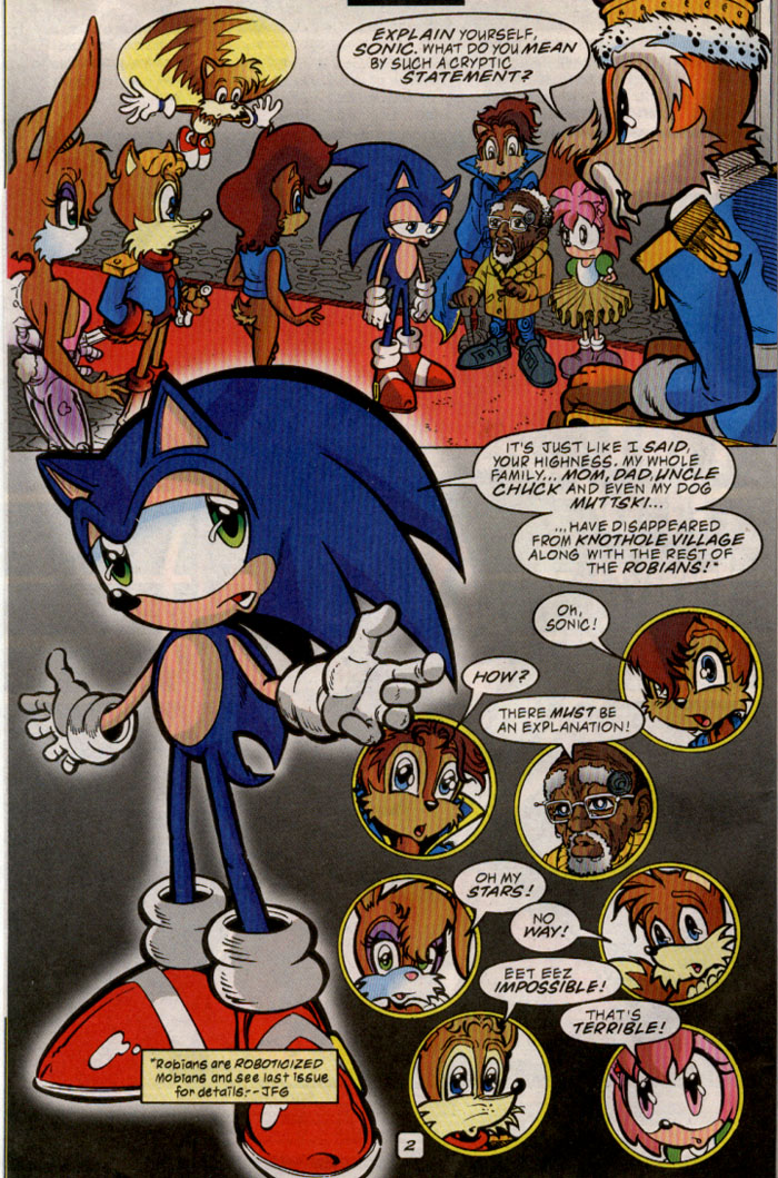 Sonic - Archie Adventure Series September 1999 Page 2